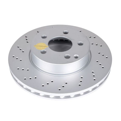 Power Stop 2015 Mercedes-Benz C250 Front Evolution High Carbon Geomet Coated Rotor PowerStop