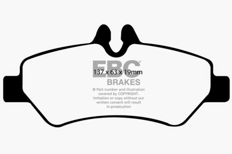 EBC Ultimax2 Rear Brake Pads - UD1317 EBC