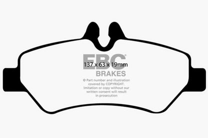 EBC Ultimax2 Rear Brake Pads - UD1317 EBC