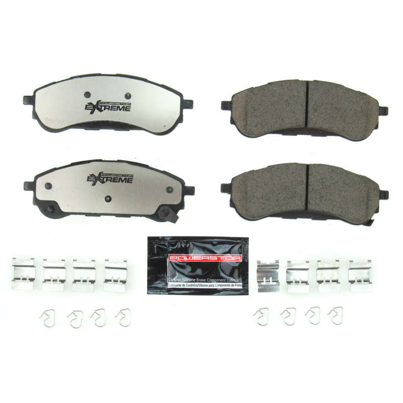 Power Stop 2019 Ford Ranger Rear Z36 Truck & Tow Brake Pads w/Hardware PowerStop