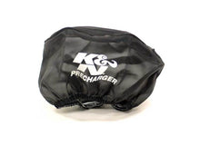 Load image into Gallery viewer, K&amp;N Precharger Air Filter Wrap Black Polyster 3.25in Height 6in Inside Diameter