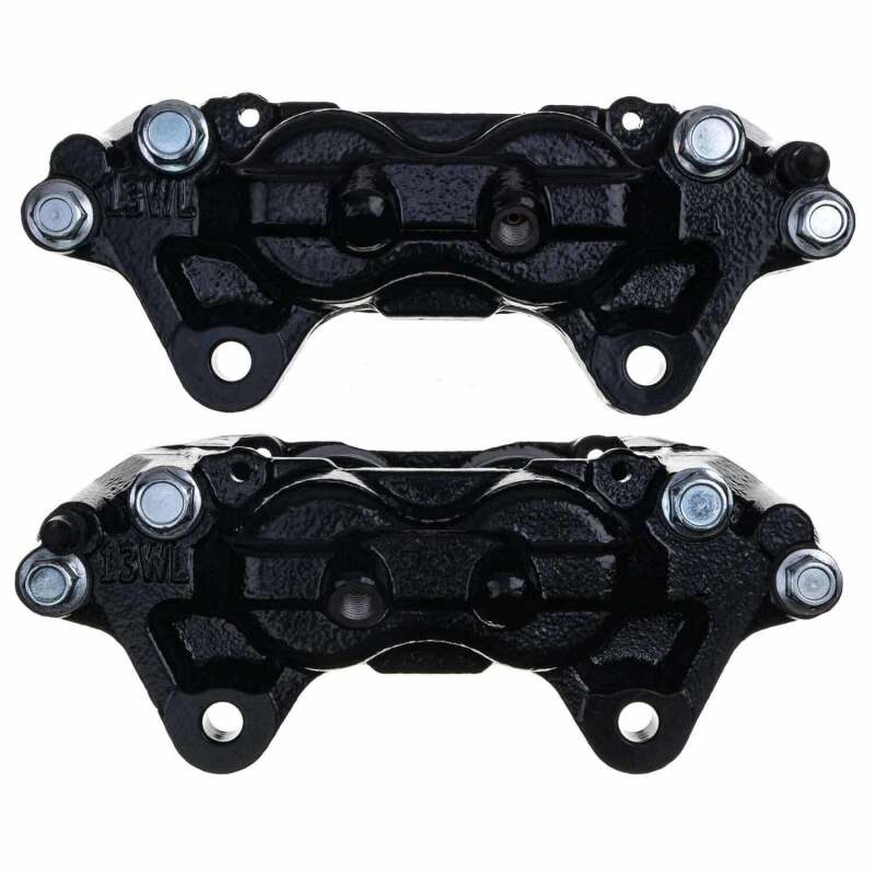 Power Stop 01-07 Toyota Sequoia Front Black Caliper - Pair w/o Bracket PowerStop