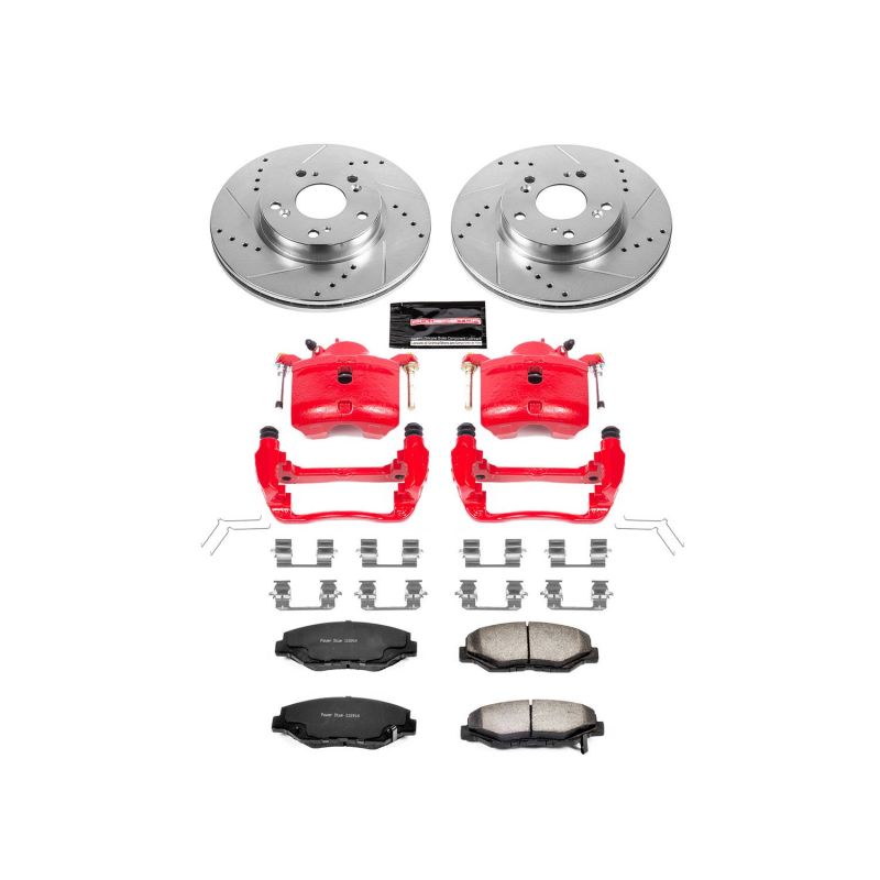 Power Stop 2013 Acura ILX Front Z36 Truck & Tow Brake Kit w/Calipers PowerStop