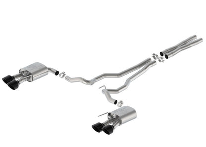 Ford Racing 2024 Mustang 5.0L GT Extreme Cat-Back Exhaust W/Valance - Black Tips Ford Racing