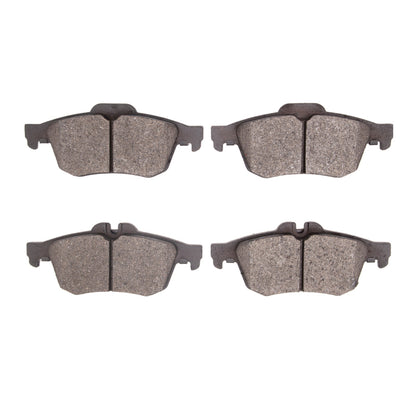 R1 Rear Semi-Metallic Brake Pads 2010-2014 Renault Safrane (Mexico) - 2311-1757-00