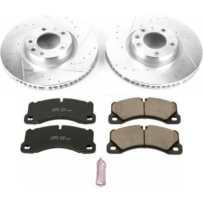 Power Stop 11-18 Porsche Cayenne Front Z23 Evolution Sport Brake Kit PowerStop