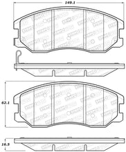 Load image into Gallery viewer, StopTech Premium Ceramic Brake Pads - 308.12640