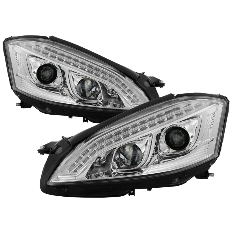 Spyder Mercedes W221 S Class 07-09 Headlights - HID Model Only - Chrome PRO-YD-MBW22107-HID-DRL-C SPYDER