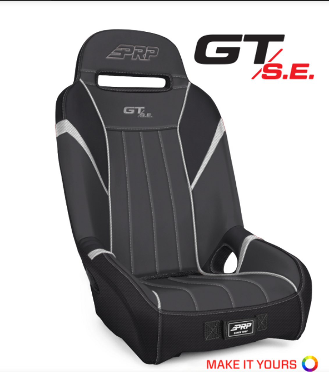 PRP GT/S.E. Suspension Seat - Black/Purple A5701-PORXP-M