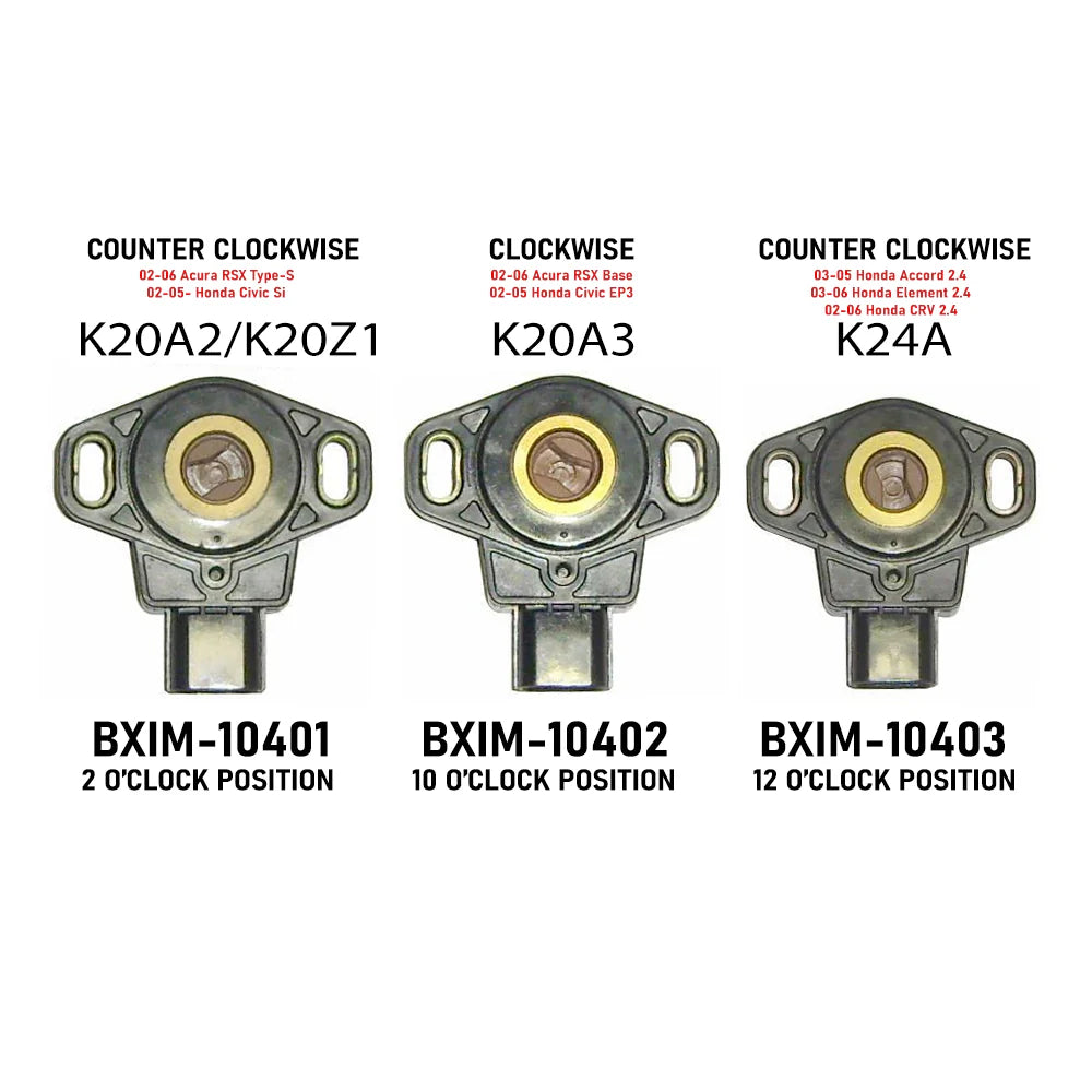 Blox Racing Throttle Position Sensor for 2002-06 RSX Type-S, 2002-05 Civic Si - BXIM-10401