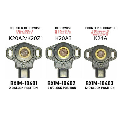 Blox Racing Throttle Position Sensor for 2002-06 RSX Type-S, 2002-05 Civic Si - BXIM-10401