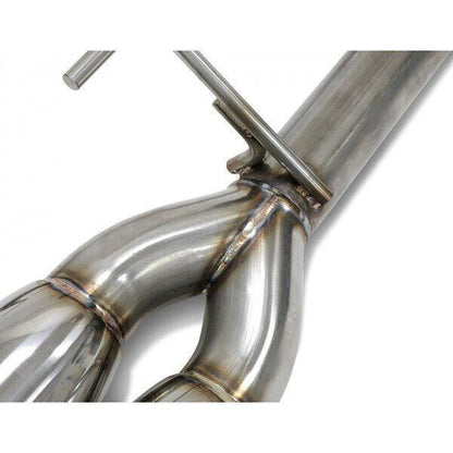 BLOX Racing BXEX-51104 T304 muffler delete Subaru WRX STI quad tip
