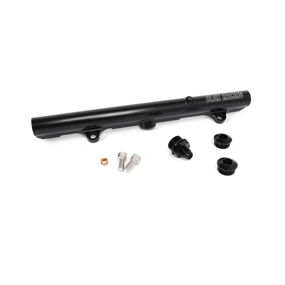 Blox Racing K-Series Xtreme Aluminum Fuel Rail Black BXFU-00700-BK