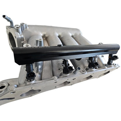 Blox Racing K-Series Xtreme Aluminum Fuel Rail Black BXFU-00700-BK