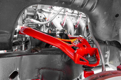 BMR AAK311H black upper and lower control arm kit for 1967-1974 GM F-body and X-body Camaro Nova Firebird