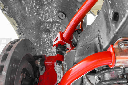BMR AAK311H black upper and lower control arm kit for 1967-1974 GM F-body and X-body Camaro Nova Firebird
