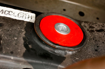 BMR BK051 differential bushing lockout kit red polyurethane for 2015-2026 Mustang S550 S650