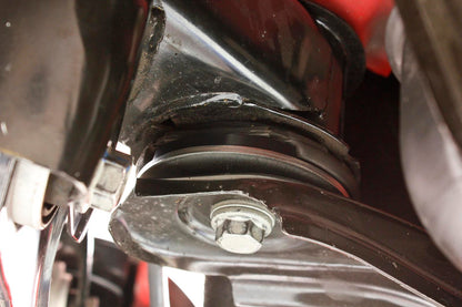 BMR BK063 rear cradle bushing lockout kit Delrin and billet aluminum for 2016-2024 Camaro