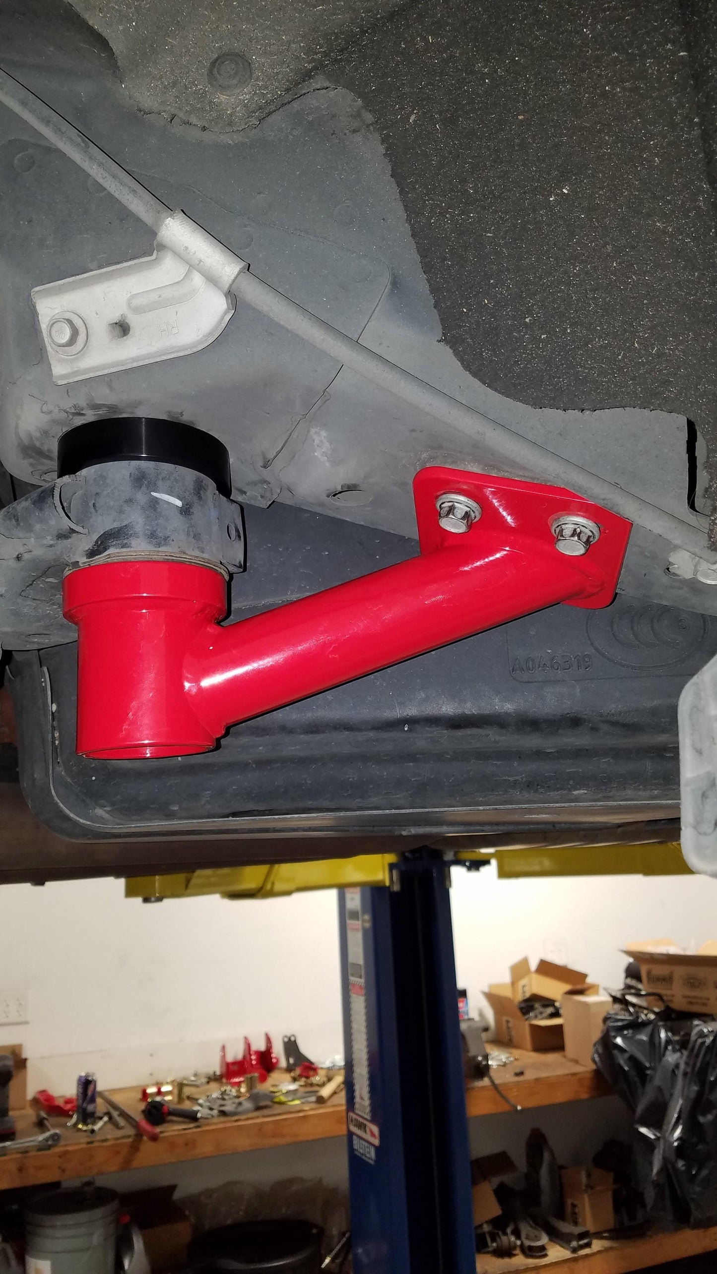 BMR CB005H cradle bushing lockout kit billet aluminum and steel for 2015-2026 Mustang S550 S650
