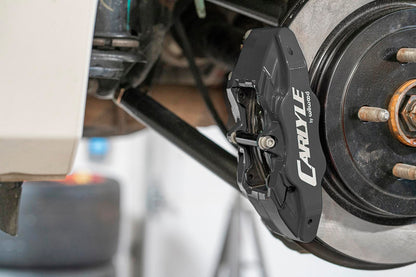 BMR DBK350 15 inch conversion brake kit with solid rotors and black calipers Camaro CTS-V G8 SS