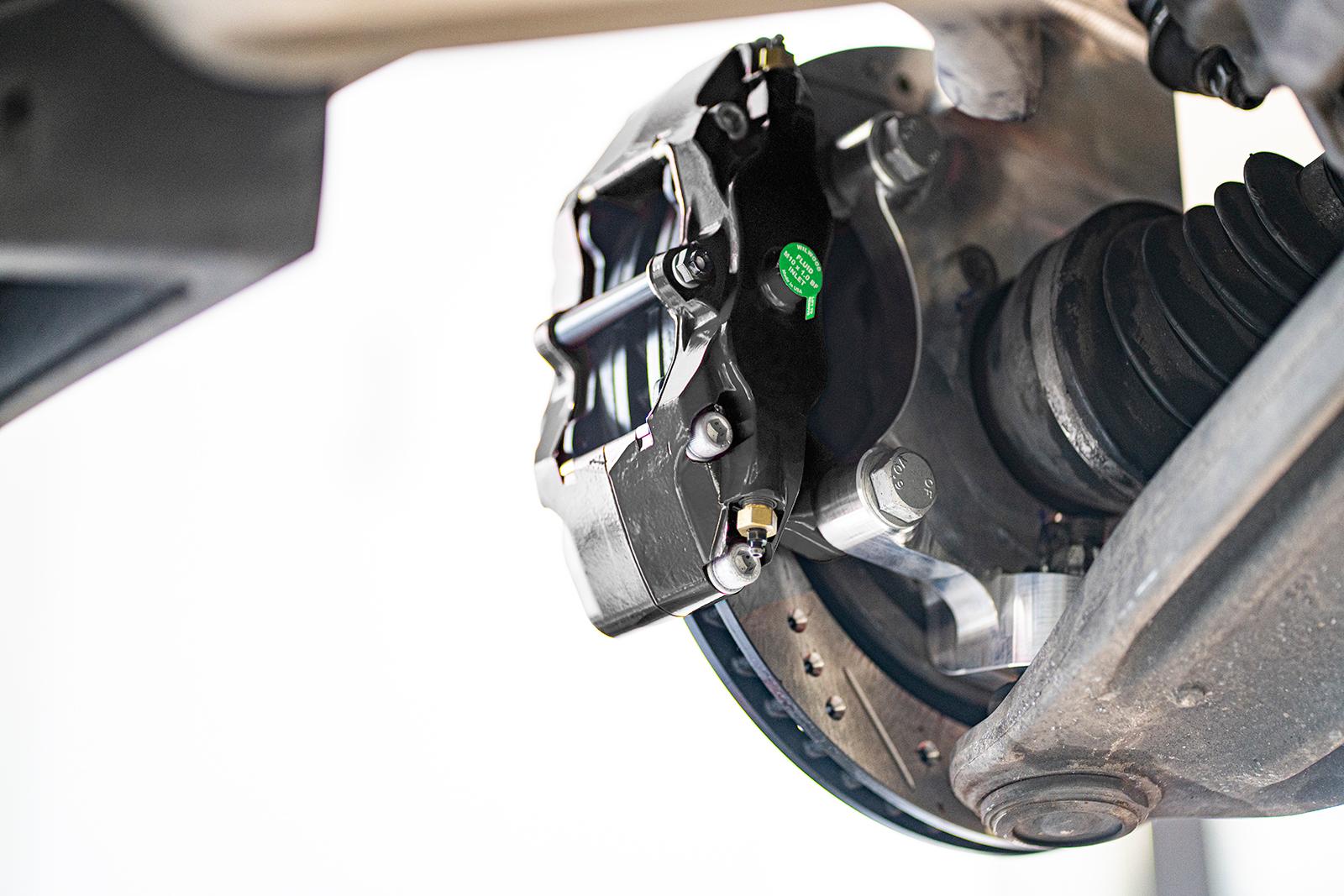 BMR DBK552 15 inch conversion brake kit with drilled slotted rotors and Wilwood calipers Corvette C5 C6