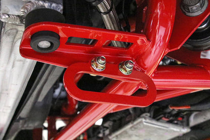 BMR KM760R red street K-member for 2015-2026 Ford Mustang S550 and S650