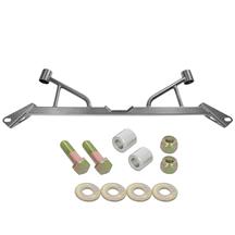 BMR 24-25 Ford Mustang S650 Chassis Brace Front Subframe 4-point - Black Hammertone