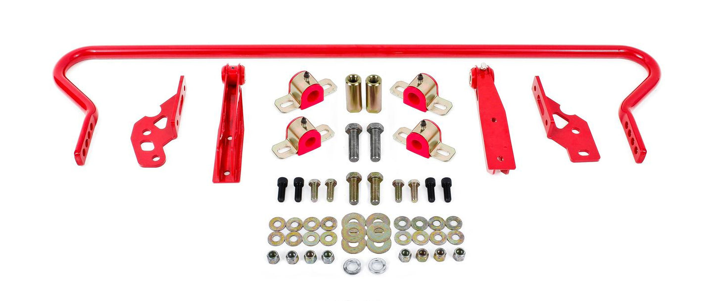BMR SB042R rear sway bar kit red for 2005-2014 Ford Mustang S197 adjustable 25mm