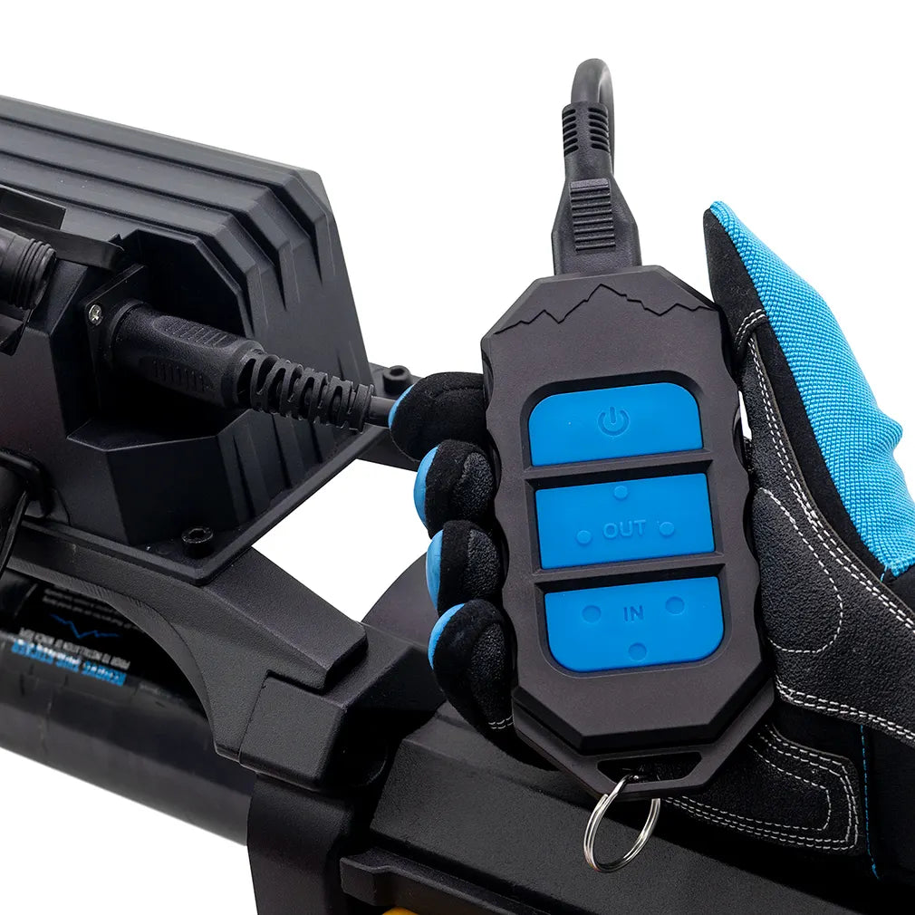 12K Electric Winch with Synthetic Rope