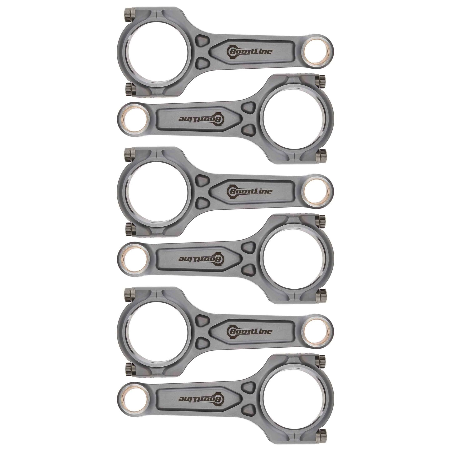 BoostLine Nissan VQ35DE connecting rod set with ARP 2000 bolts NI5677-866