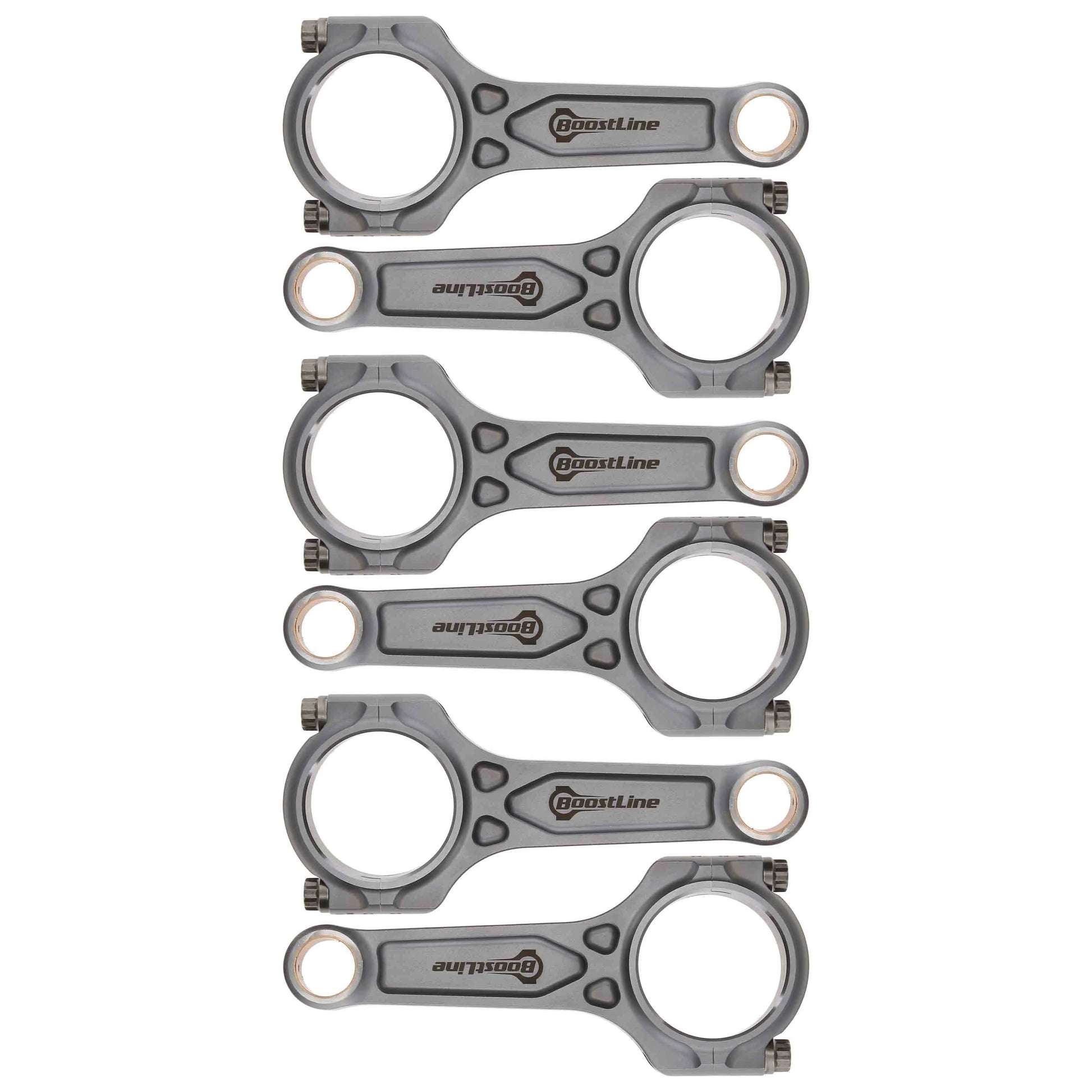 BoostLine Nissan VQ35DE connecting rod set with ARP 2000 bolts NI5677-866