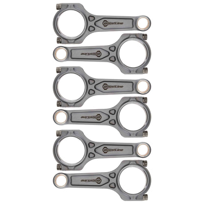 BoostLine Nissan VQ35DE connecting rod set with ARP 2000 bolts NI5677-866