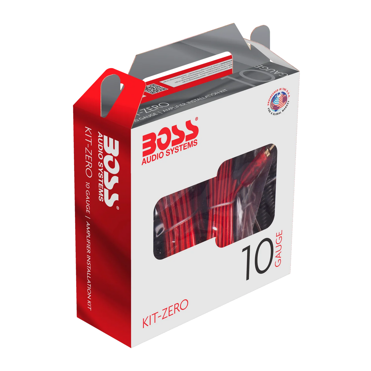 BOSS Audio Systems KIT-ZERO 10-gauge amplifier installation kit
