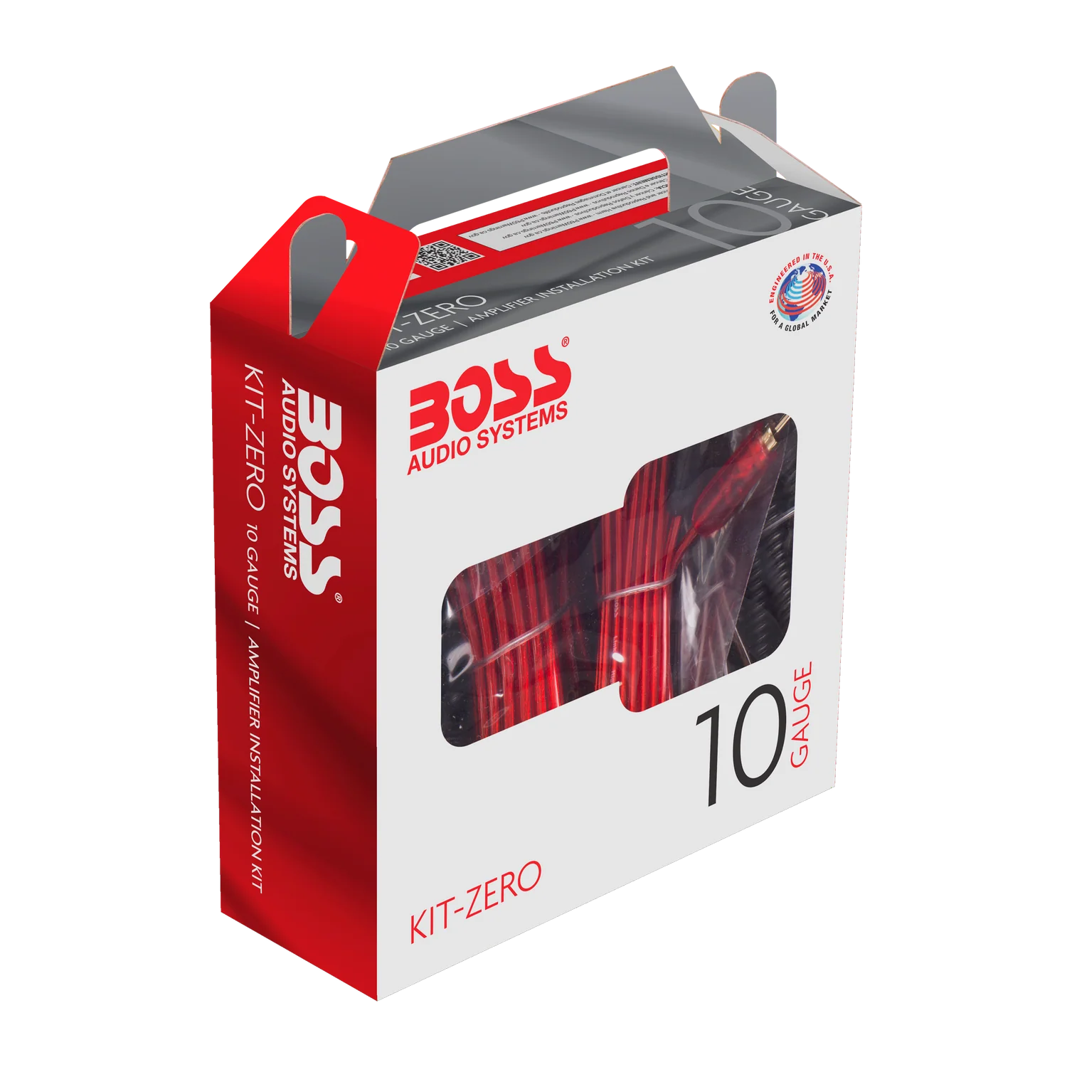 BOSS Audio Systems KIT-ZERO 10-gauge amplifier installation kit