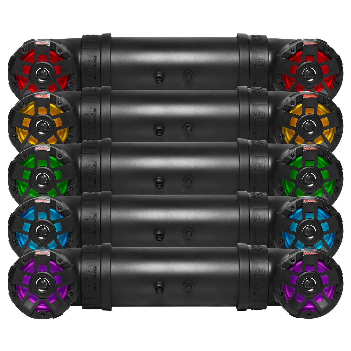 BOSS Audio Systems UTV4BRGB 4 inch ATV UTV Bluetooth sound system with RGB illumination