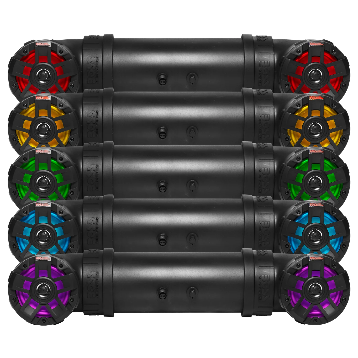 BOSS Audio Systems UTV4BRGB 4 inch ATV UTV Bluetooth sound system with RGB illumination