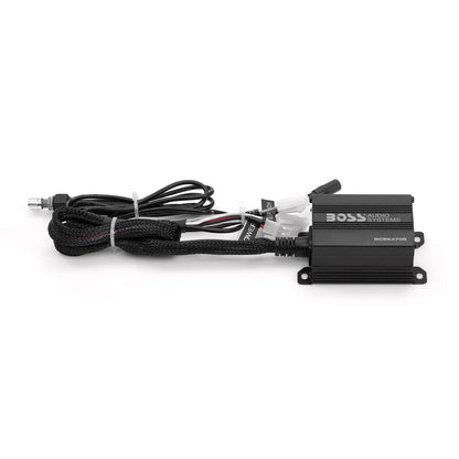 BOSS Audio Systems MCBK470B black Bluetooth motorcycle speaker system with two pairs of 3 inch speakers