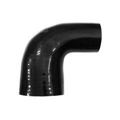 BOOST Products Silicone Reducer Elbow 90 Degrees, 2-3/8" - 2" ID, Black