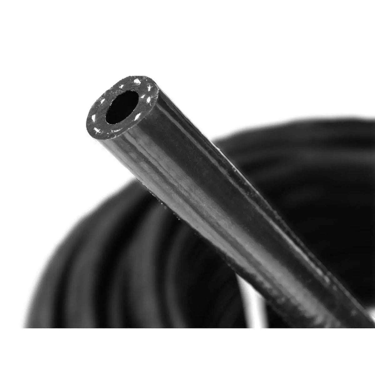 BOOST products Silicone Vacuum Hose Reinforced 5/16" ID, Black, 15m (50ft) Roll