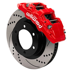 Wilwood 2010+ Ford F150 / 2021+ Ford F150 Raptor Right Aero6-DM Caliper - Red Wilwood