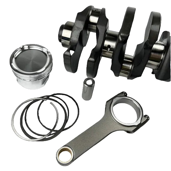 Brian Crower BC0799 BMW N54B30 stroker kit with 93.6mm billet crank, ProH2K rods, and custom pistons