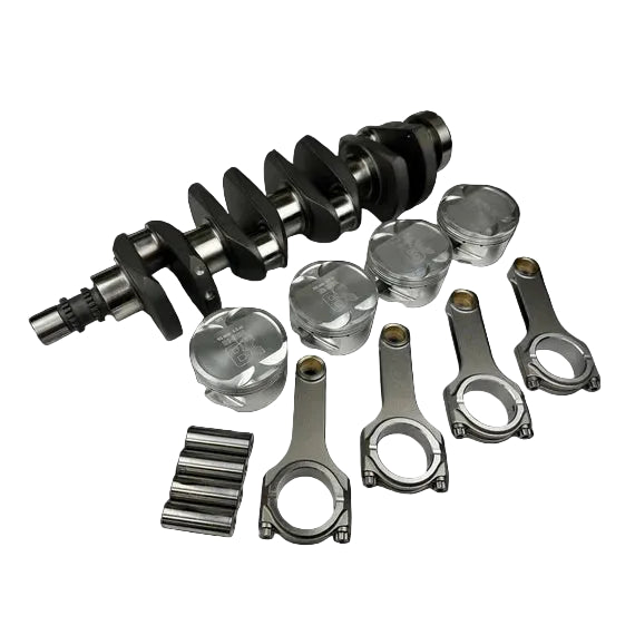 Brian Crower BC0988 Polaris Pro R stroker kit with 78mm billet crank, Pro625+ rods, and custom CP pistons