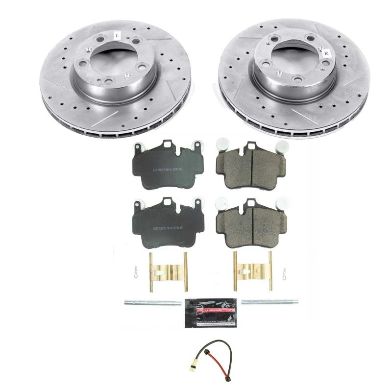 Power Stop 2005 Porsche 911 Front Z23 Evolution Sport Brake Kit PowerStop