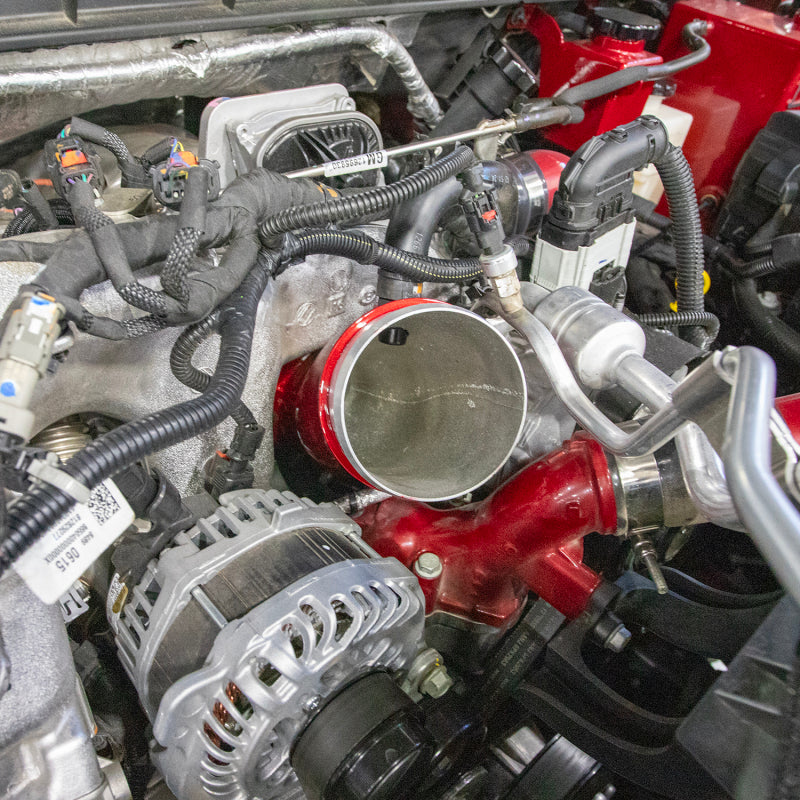 Wehrli 17-24 L5P Duramax High Flow Cast Turbo Intake Horn - WCF100775-BR
