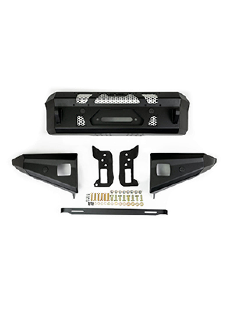 DV8 Offroad 2021+ Ford Bronco Front Bumper Winch Capable w/ Optional Bull Bar/Aux Light Opening DV8 Offroad