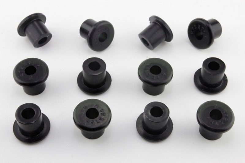 Whiteline 76-86 Jeep CJ7 Spring Eye Front/Rear and Shackle Bushing Kit Whiteline