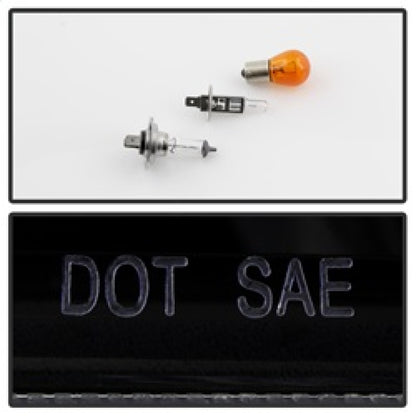 Spyder BMW E90 3-Series 06-08 4DR Headlights - Halogen Model Only - Black PRO-YD-BMWE9005V2-AM-BK SPYDER