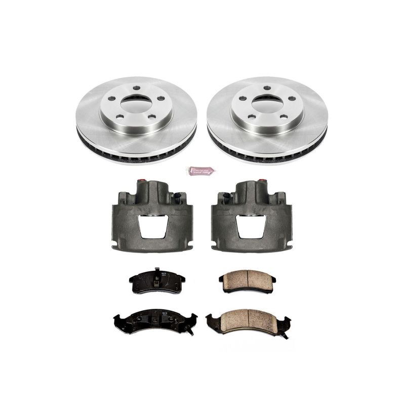 Power Stop 92-93 Buick LeSabre Front Autospecialty Brake Kit w/Calipers PowerStop