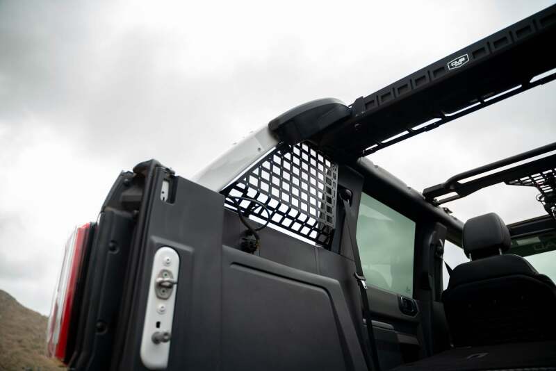 DV8 21+ Ford Bronco Pocketed Rear Window Molle Panels (Soft Top/2-Door Models)