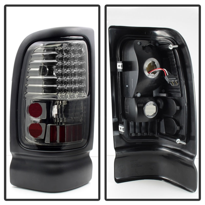 Xtune Dodge Ram 1500 94-01 / Ram 2500/3500 94-02 LED Tail Lights Smoke ALT-ON-DRAM94-LED-SM SPYDER